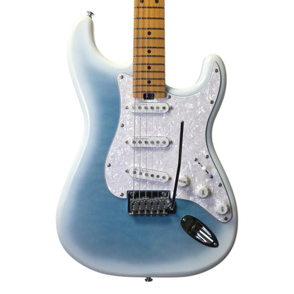 Electric Guitar Soloking MS-1 Classic SSS Quilt in Marble Blue Burst with Rosewood FB