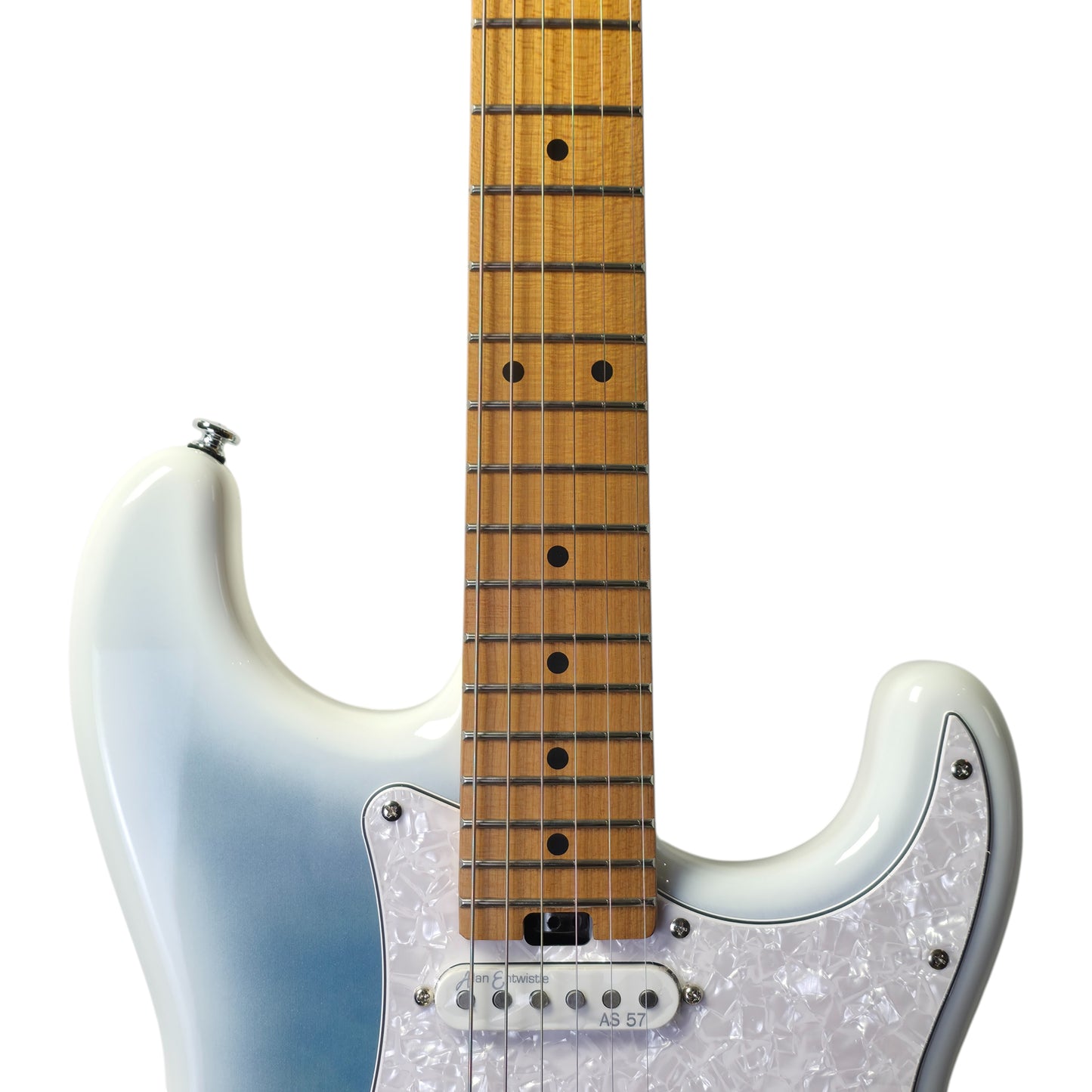 Electric Guitar Soloking MS-1 Classic SSS Quilt in Marble Blue Burst with Rosewood FB