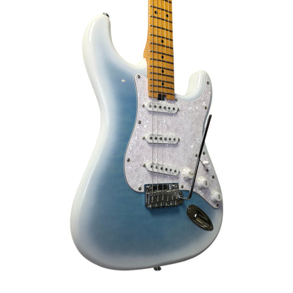 Electric Guitar Soloking MS-1 Classic SSS Quilt in Marble Blue Burst with Rosewood FB