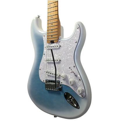 Electric Guitar Soloking MS-1 Classic SSS Quilt in Marble Blue Burst with Rosewood FB
