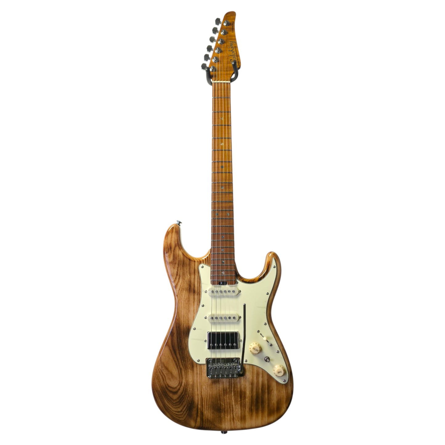 Electric Guitar Soloking MS1 CLASSIC ASH FMN in BURNER GLOSS