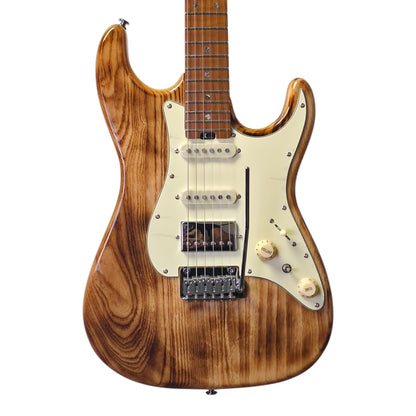 Electric Guitar Soloking MS1 CLASSIC ASH FMN in BURNER GLOSS