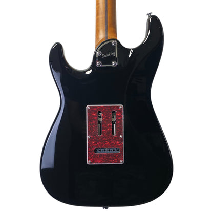 Electric Guitar Soloking Soloking MS-11 Classic with Roasted Flame Maple Neck in Black Nafiri Special Run