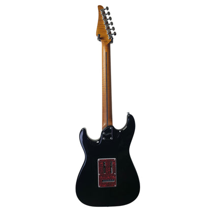 Electric Guitar Soloking Soloking MS-11 Classic with Roasted Flame Maple Neck in Black Nafiri Special Run
