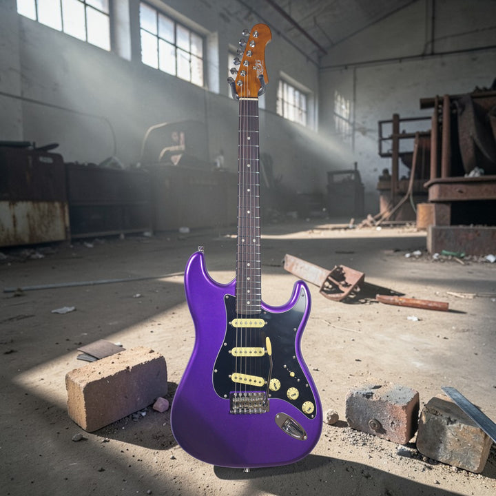 Electric Guitar Jet Guitars JS-300 PLM R Free Setup