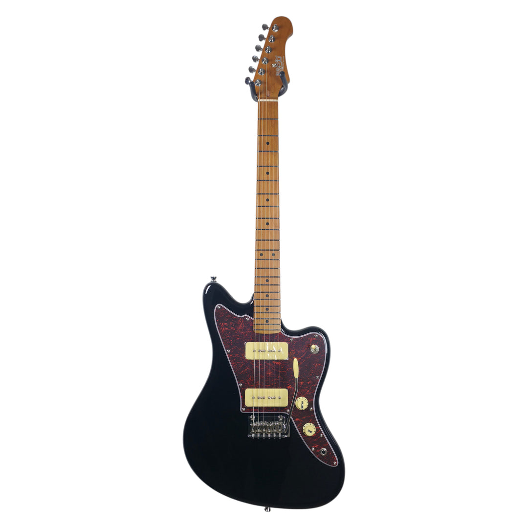 Electric Guitar Jet Guitars JJ-300 P90 BK Free Setup