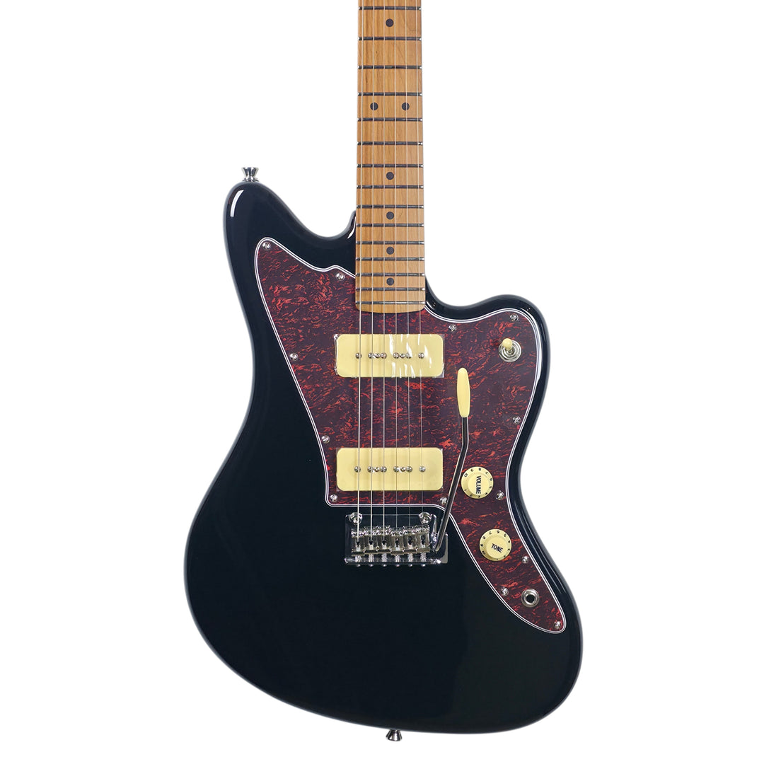 Electric Guitar Jet Guitars JJ-300 P90 BK Free Setup
