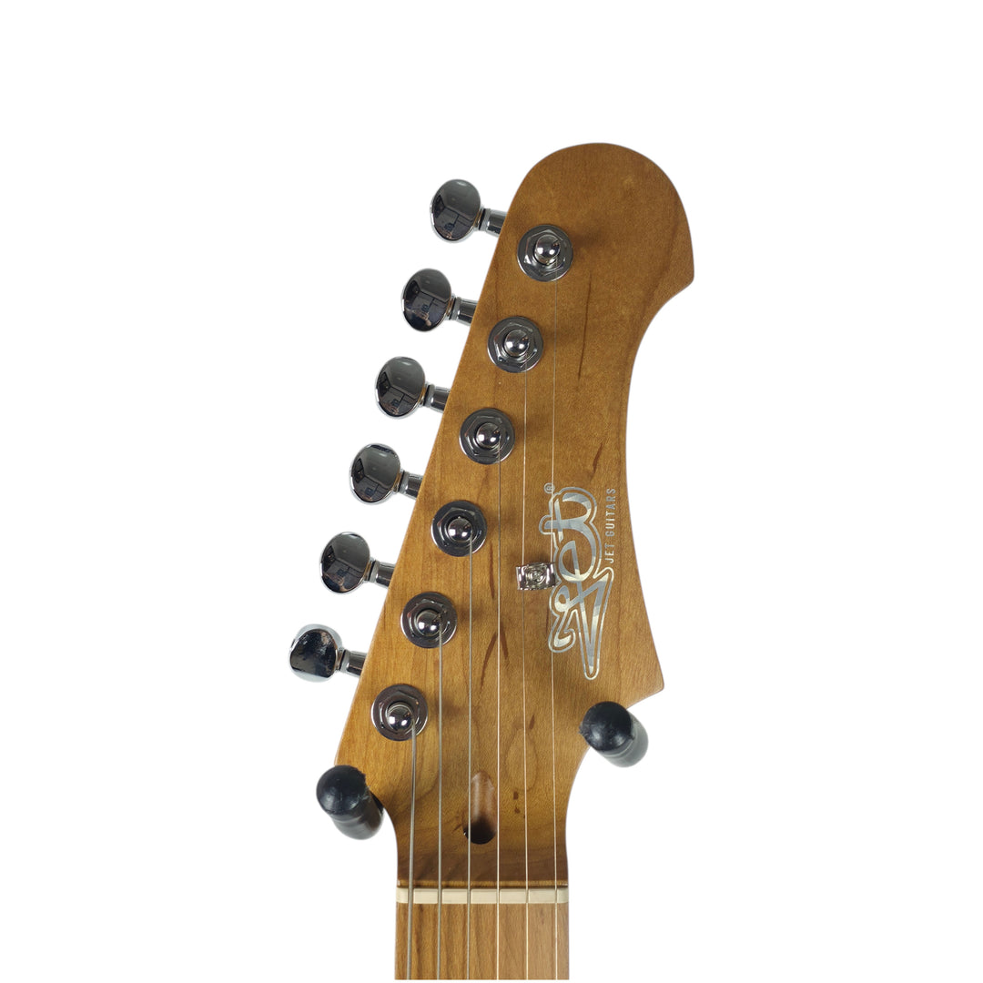 Electric Guitar Jet Guitars JJ-300 P90 BK Free Setup