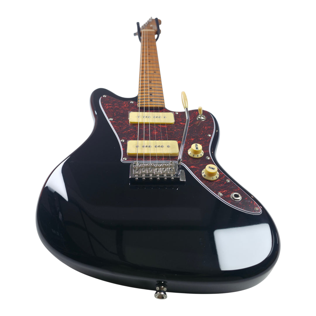 Electric Guitar Jet Guitars JJ-300 P90 BK Free Setup