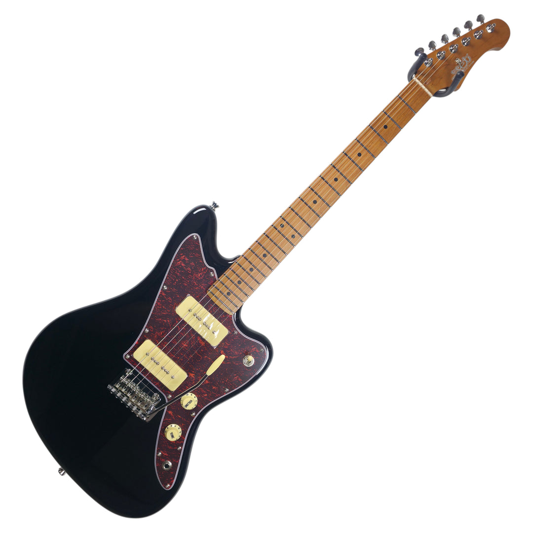 Electric Guitar Jet Guitars JJ-300 P90 BK Free Setup