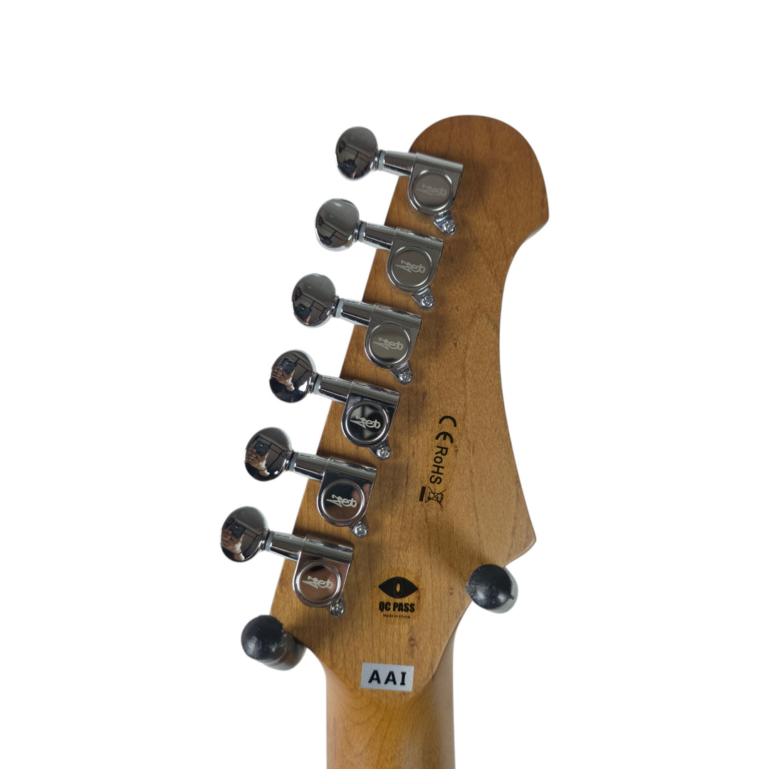 Electric Guitar Jet Guitars JT300 SB LH Sunburst Left Handed Free Setup
