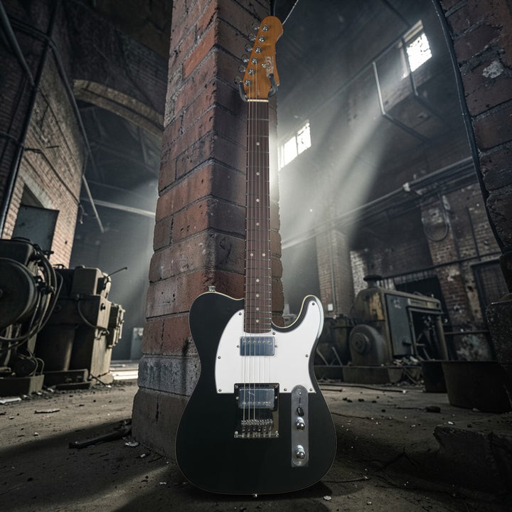Electric Guitar Jet Guitars JT-350 BKM H Free Setup