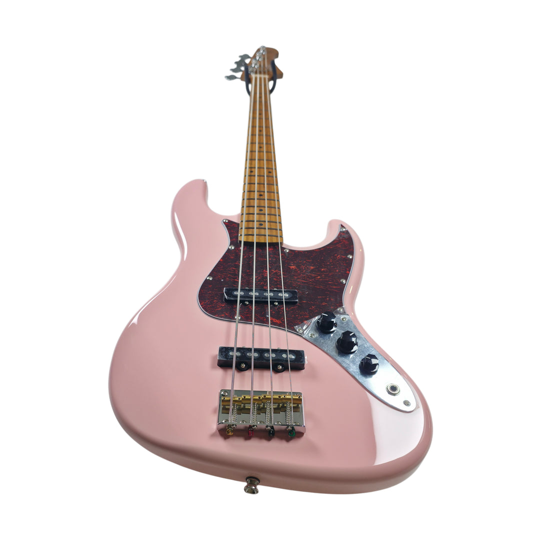Electric Bass Jet Guitars JJB-300 PK Free Setup