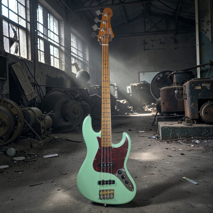 Electric Bass Jet Guitars JJB-300 SFG Free Setup