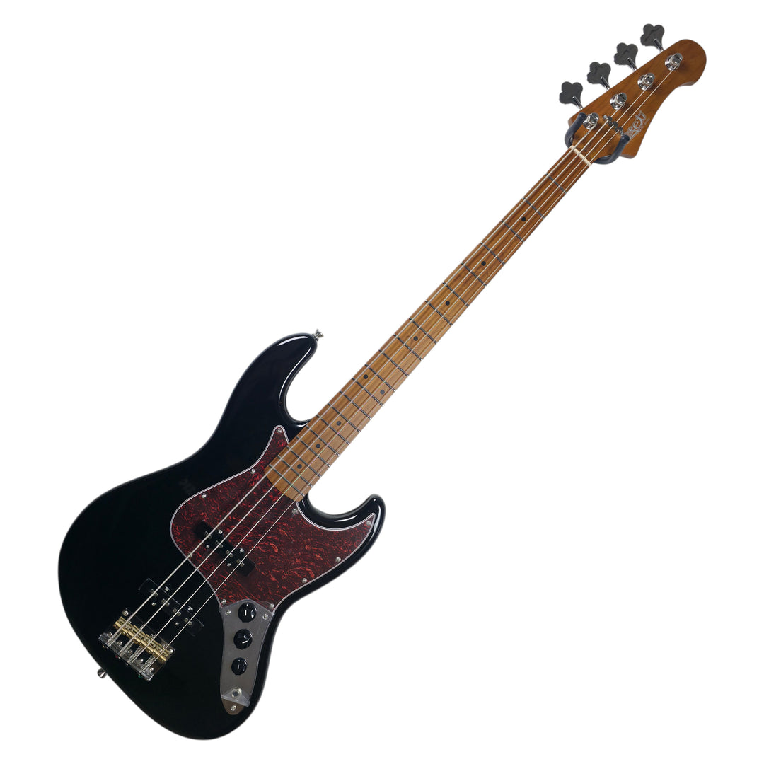 Electric Bass Jet Guitars JJB-300 BK Free Setup