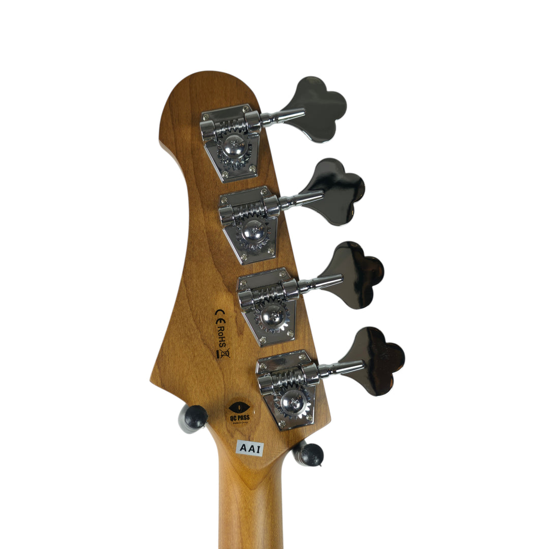 Electric Bass Jet Guitars JJB-300 BK Free Setup