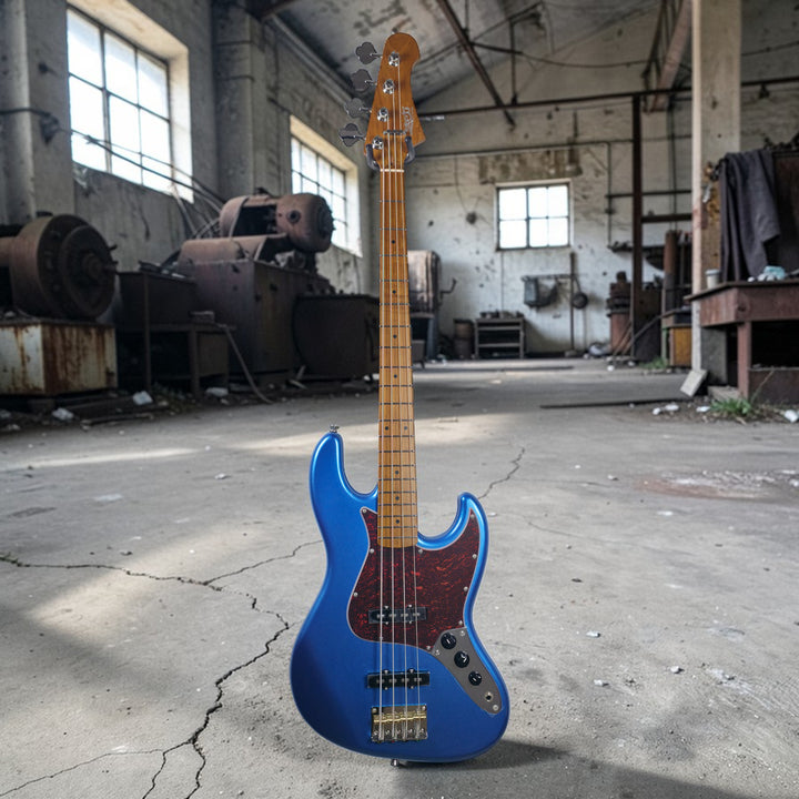 Electric Bass Jet Guitars JJB-300 LPB Free Setup