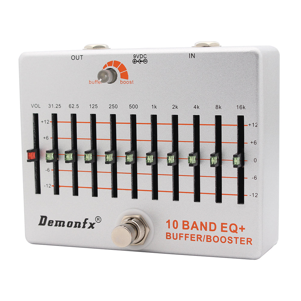 DemonFx 10 Band Eq+ Buffer Booster