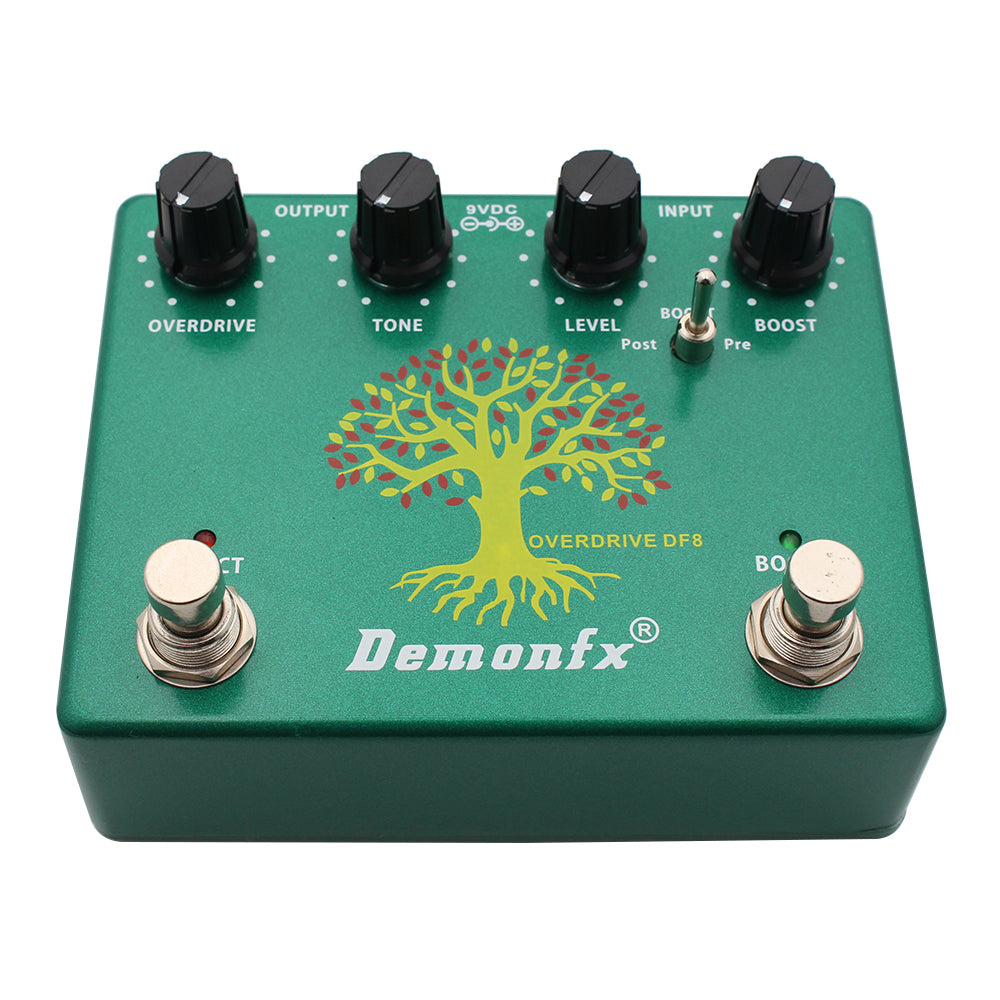 DemonFx Df8 Overdrive Ibanez TS808DX Clone Pedal