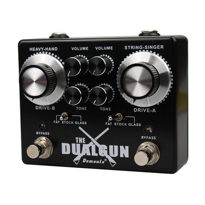 DemonFx The Dual Gun Overdrive Guitar Pedal