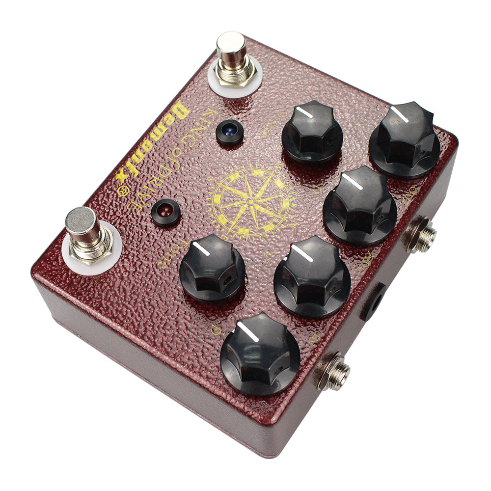 DemonFx King Of Drive Overdrive King Of Tone Pedal Clone