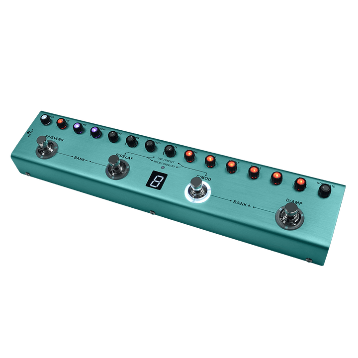 M-Vave Tank-G Guitar Multi Effects Processor Rechargeable Modeling IR Cabinets