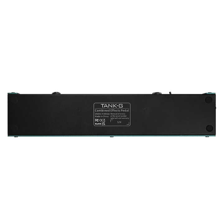 M-Vave Tank-G Guitar Multi Effects Processor Rechargeable Modeling IR Cabinets