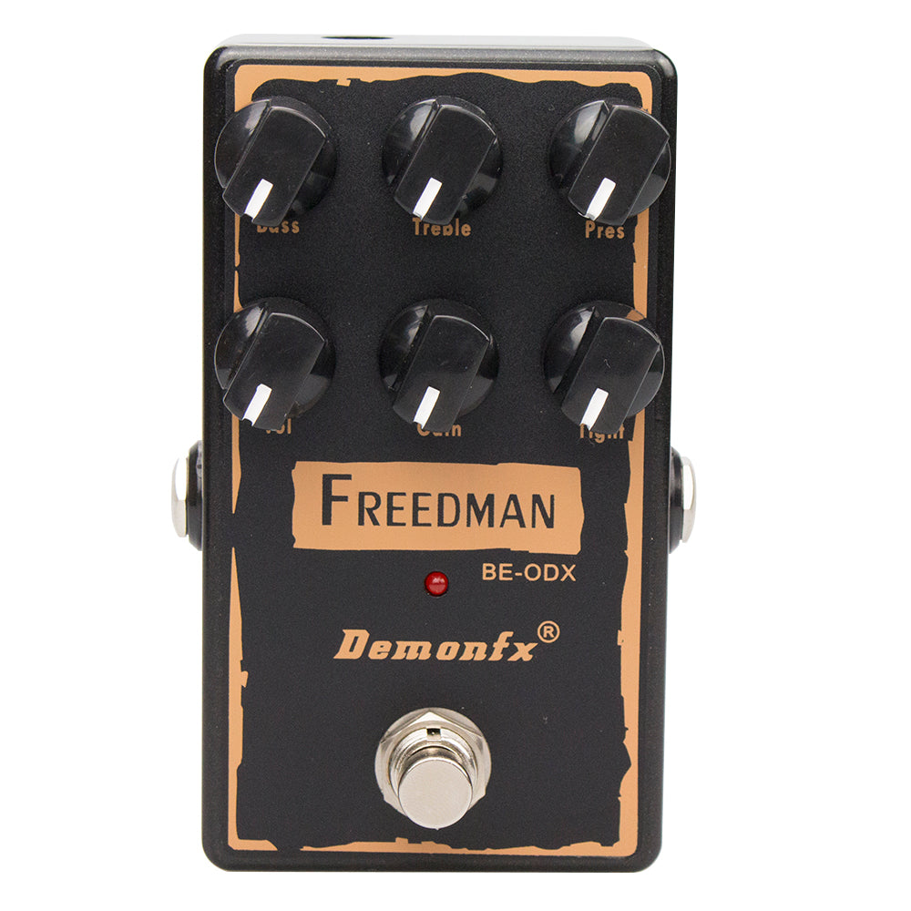 DemonFx FREEDMAN BE-ODX Overdrive Electric Guitar Pedal