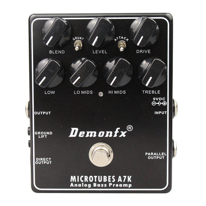 DemonFx A7K Overdrive Darkglass B7K Bass Pedal Clone