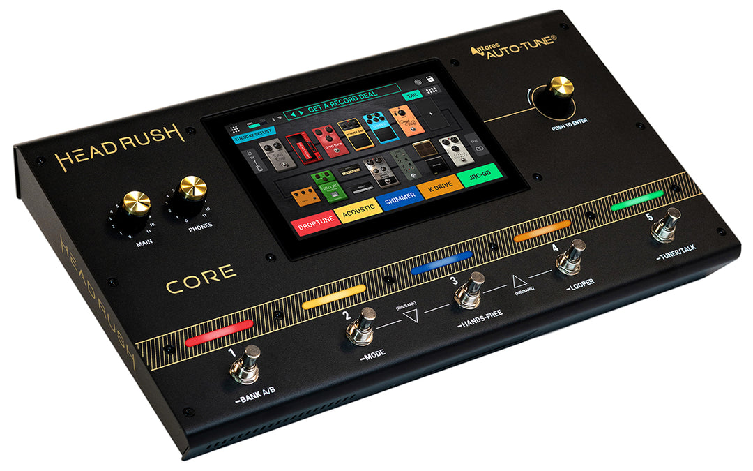 Headrush CORE Amp Modeling Guitar Effect Processor Touch Display
