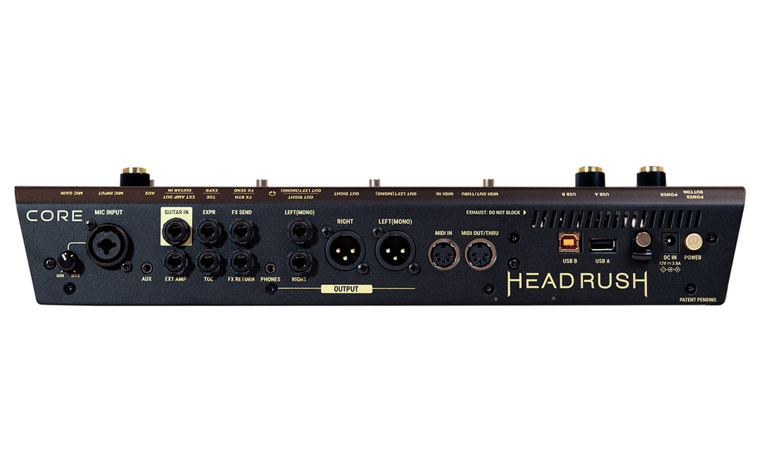 Headrush CORE Amp Modeling Guitar Effect Processor Touch Display