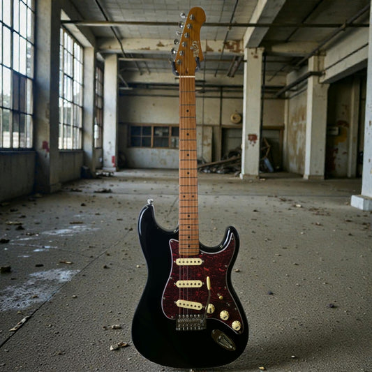 Electric Guitar Jet Guitars JS300 BK Black Free Setup