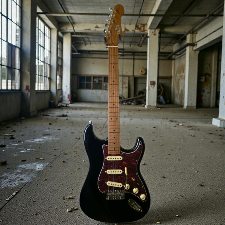 Electric Guitar Jet Guitars JS300 BK Black Free Setup