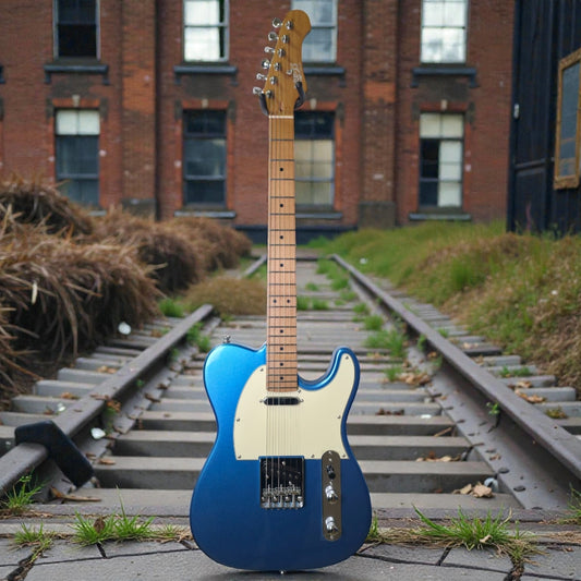 Electric Guitar Jet Guitars JT300 LPB Placid Blue Free Setup