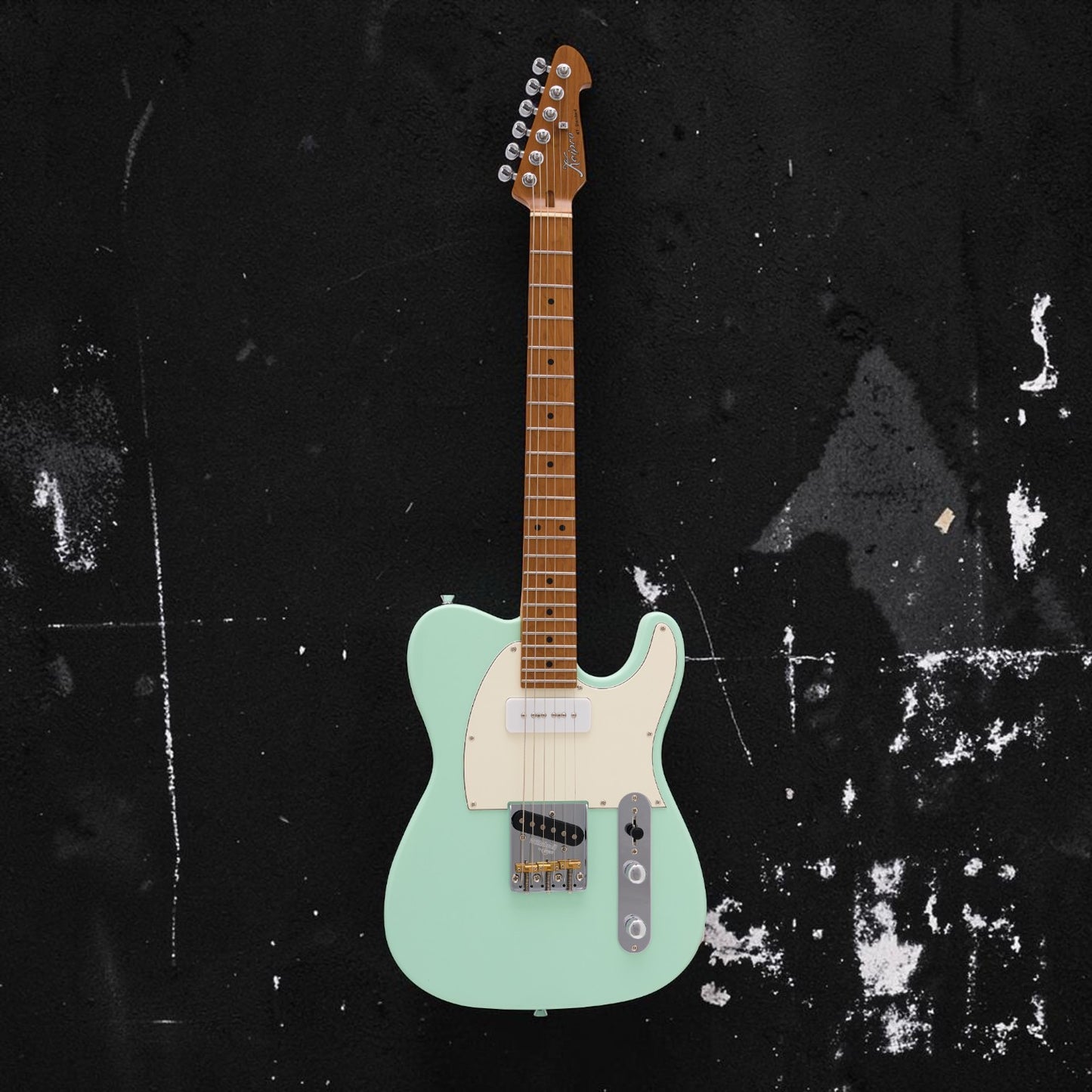 Electric Guitar Keipro KT-Standard P90 M-SGN Include Gig Bag