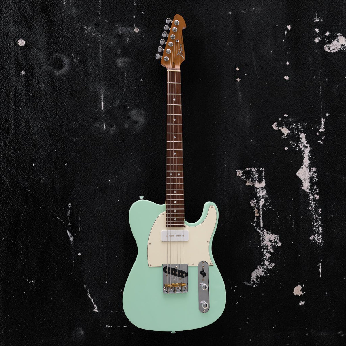 Electric Guitar Keipro KT-Standard P90 R-SGN Include Gig Bag