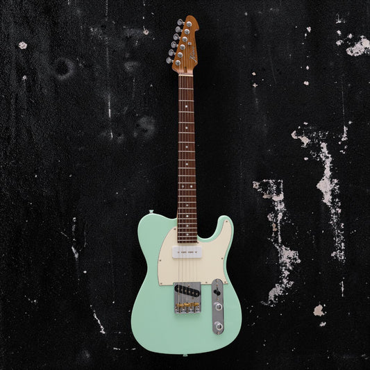 Electric Guitar Keipro KT-Standard P90 R-SGN Include Gig Bag