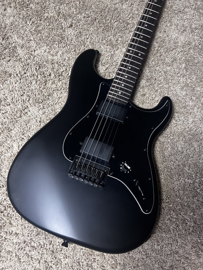 Electric Guitar Jet Guitars JS400 MBK R Matte Black Free Setup