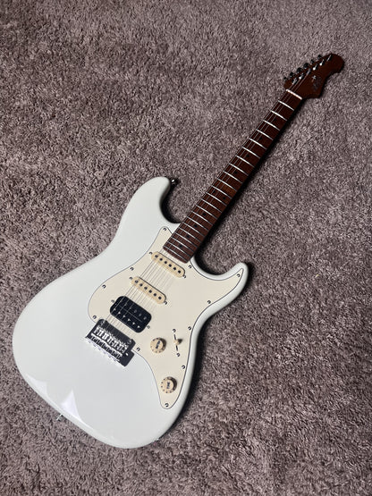 Electric Guitar Jet Guitars JS400 OW White Free Setup