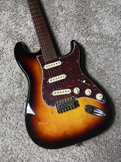 Electric Guitar Jet Guitars JS300 SB Sunburst Free Setup