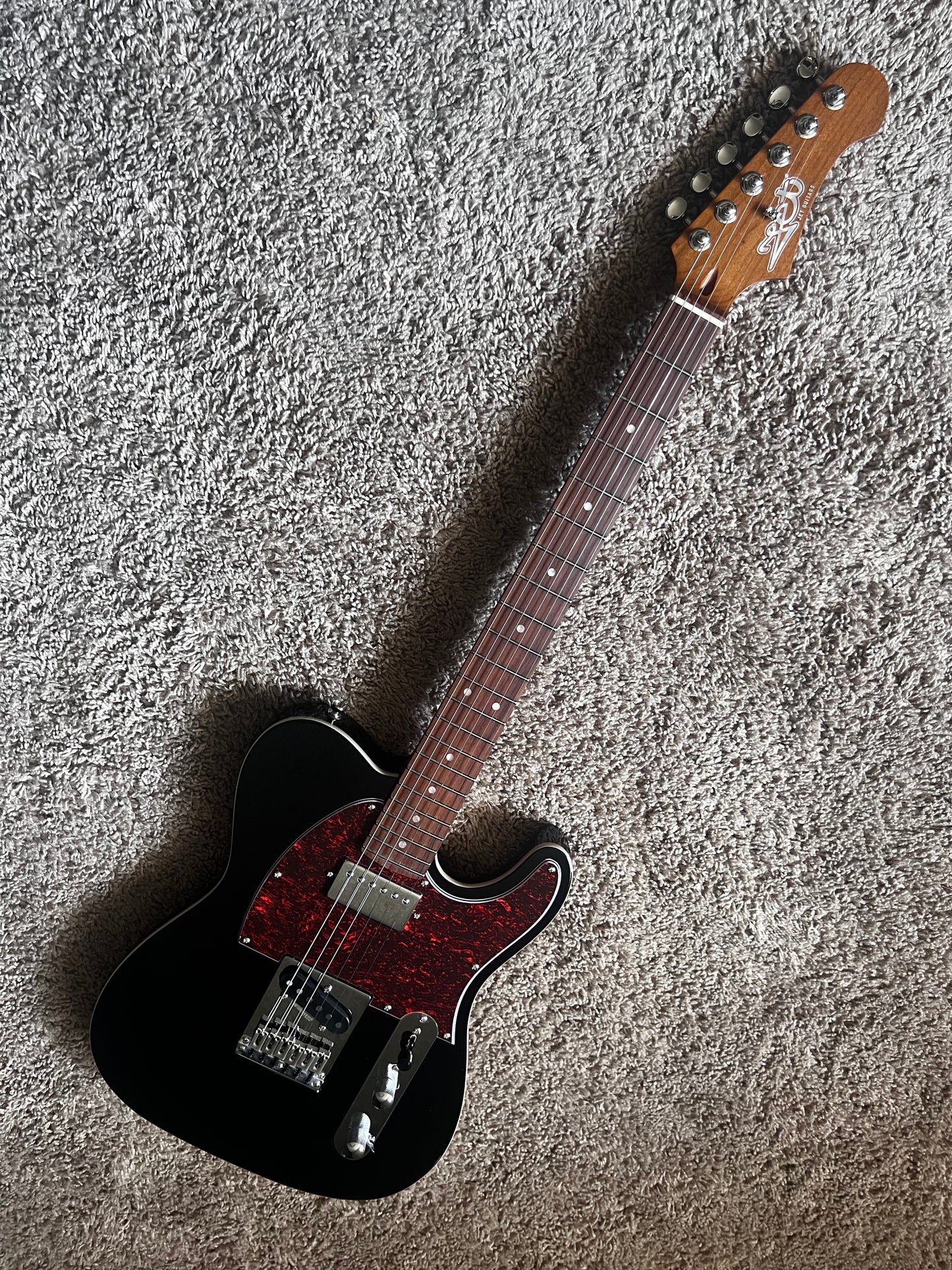 Electric Guitar Jet Guitars JT350 BKR Black Free Setup
