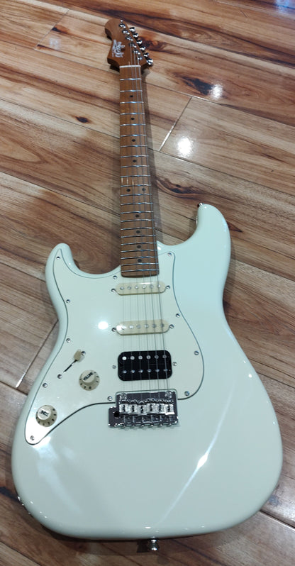 Electric Guitar Jet Guitars JS400 WH LH White Left Handed Free Setup