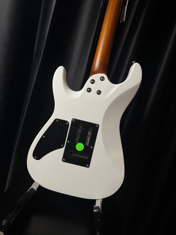 Electric Guitar Soloking MS-1 Custom 22 HSS Flat Top In Satin White Matte