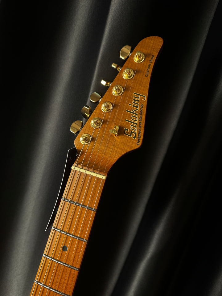 Electric Guitar Soloking MS-1 Classic SSS MKII In Desert Sand With Gold Hardware Nafiri Special Run