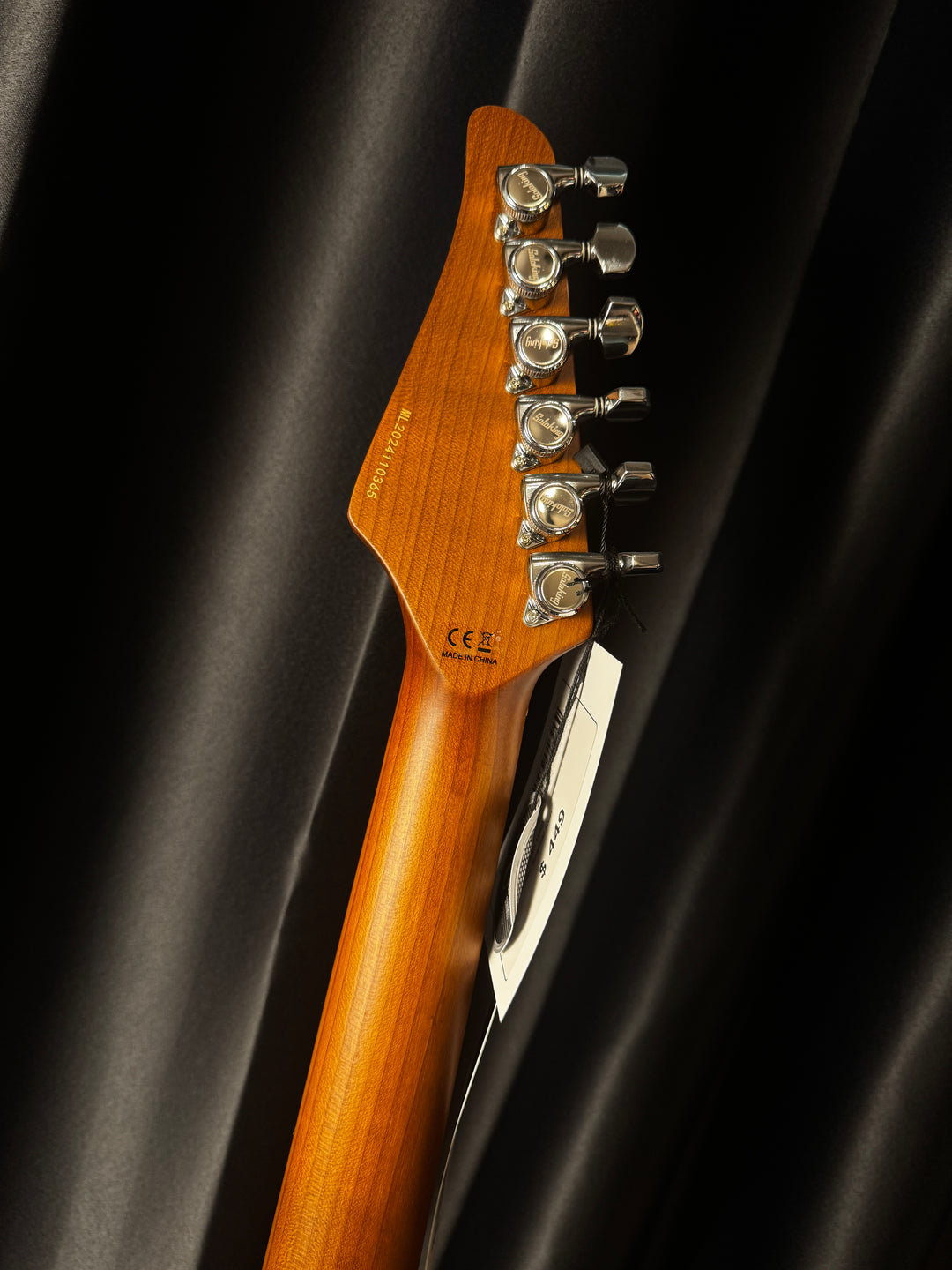 Electric Guitar Soloking MS-11 Classic ASH In Ice Burst Nafiri Special Run