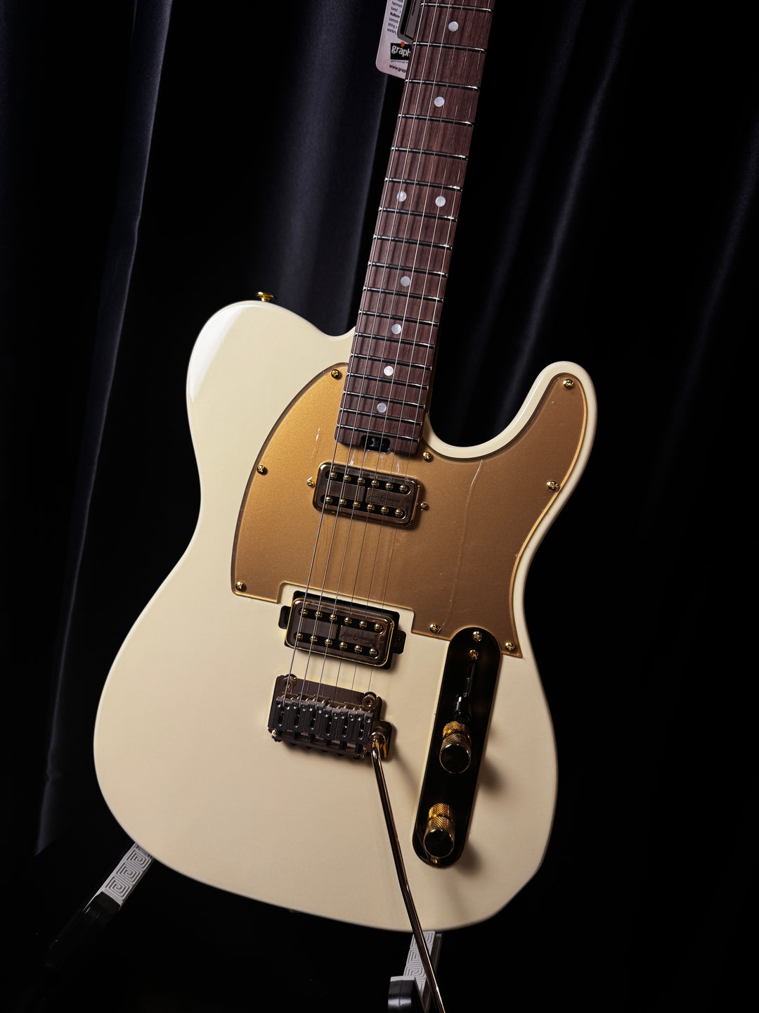 Electric Guitar Soloking MT-1G Gold Foil in Vintage White with Gold Hardware Nafiri Special Run JESCAR