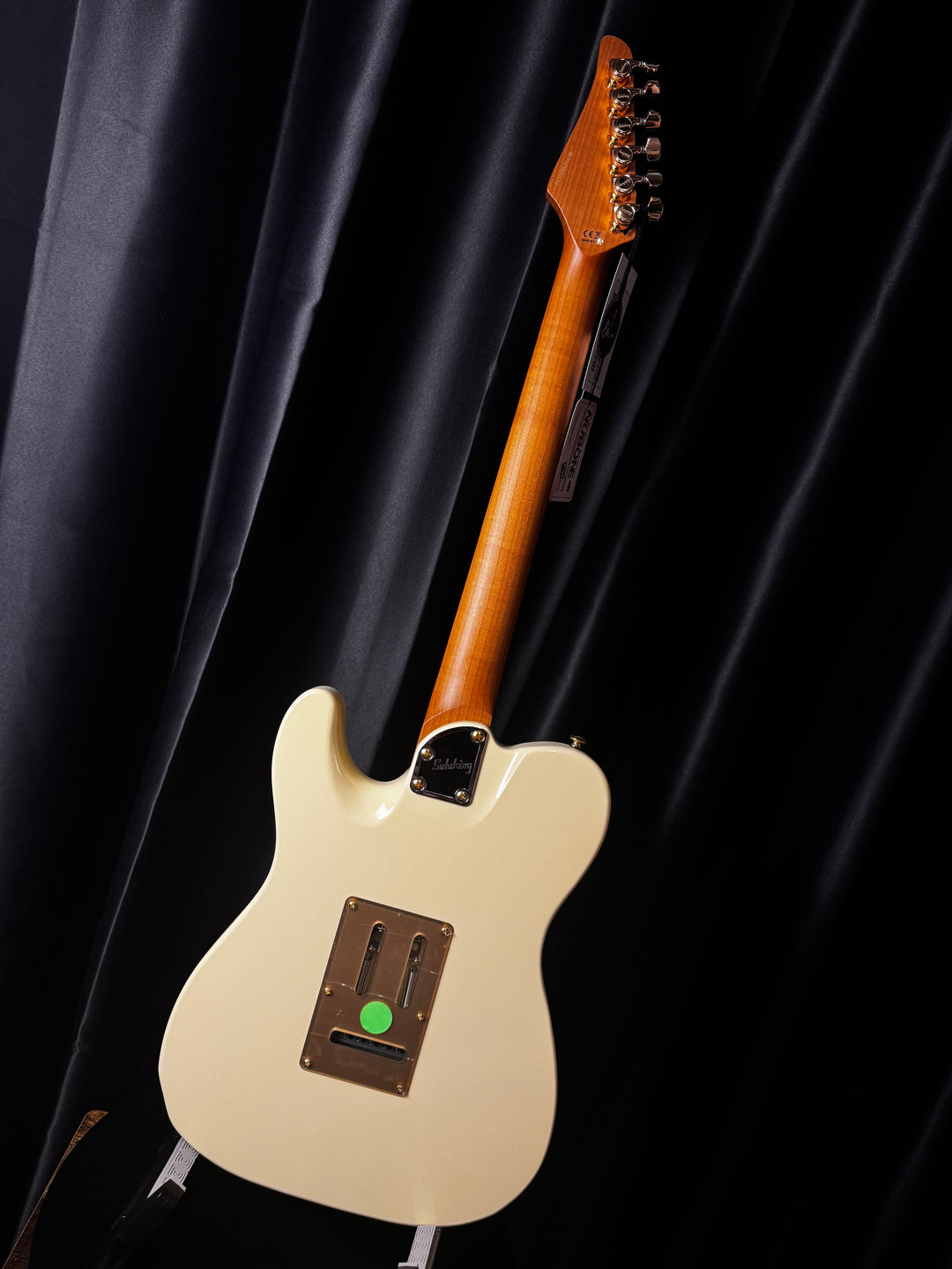 Electric Guitar Soloking MT-1G Gold Foil in Vintage White with Gold Hardware Nafiri Special Run JESCAR