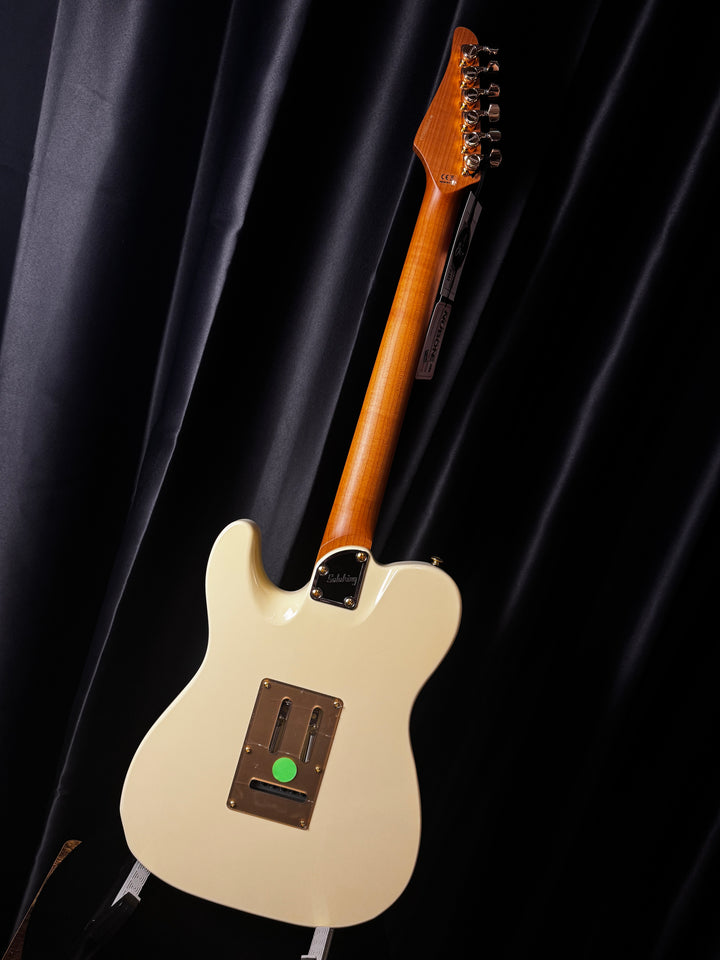 Electric Guitar Soloking MT-1G Gold Foil in Vintage White with Gold Hardware Nafiri Special Run JESCAR