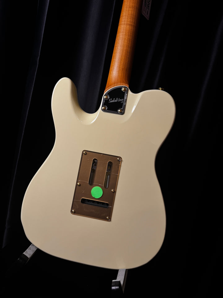 Electric Guitar Soloking MT-1G Gold Foil in Vintage White with Gold Hardware Nafiri Special Run JESCAR