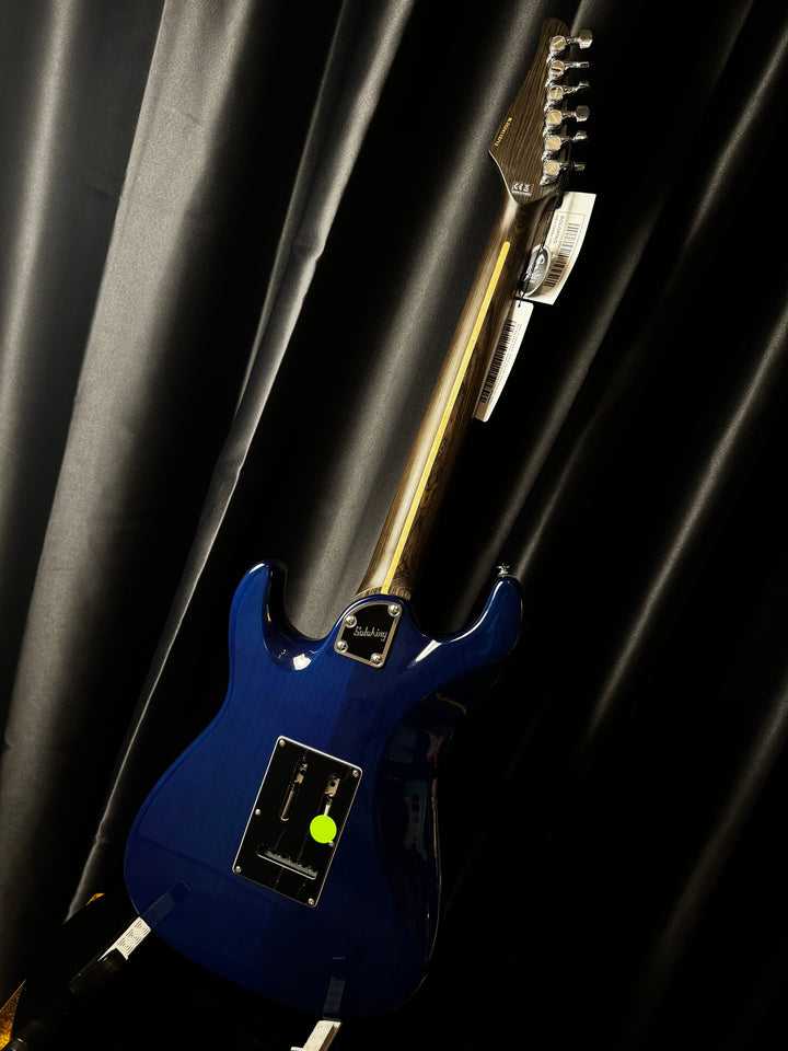 Electric Guitar Soloking MS-1 Classic MKII IN Denim Burst With 5A Flame Top Nafiri Special Run Jescar